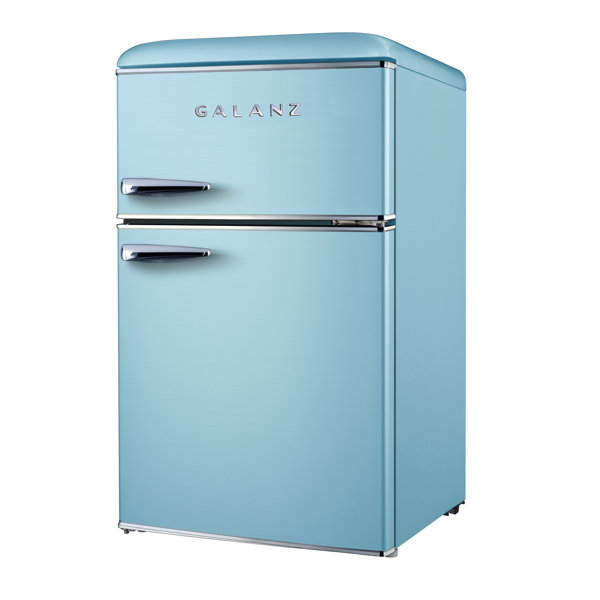 Galanz Retro 3.1 Cubic Feet cu. ft. Freestanding Mini Fridge with Freezer & Reviews Wayfair